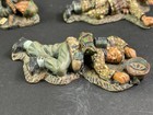 King   Country Ws030 German Infantry Casualties  Ww Ii 4 Pc  Set Boxed Mib 2001