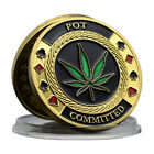 Poker Card Guard Hand Protector Token Lucky Commemorative Metal Coin Crafts