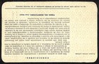 1962 National Railways Of Mexico Yearly  Pass - Yardmaster