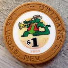  1 Orleans 2004 Casino Chip - Las Vegas  Nevada
