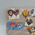 Lot Of 11 - Hot Air Balloon Pins Enameled Vintage Lot