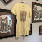 Vintage 1976 Rare Willie Nelson Concert Shirt Wildside Light Yellow Men   s Xl