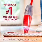 O-cedar Promist Max Microfiber Spray Mop Removes 99  Of Bacteria With Red 