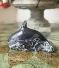 Soapstone - Killer Whale Figurine - Wolf Original - Handmade - In Canada