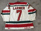 1982-83 Jeff Larmer New Jersey Devils Inaugural Game Used Worn Hockey Jersey