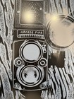 Arcade Fire Reflektor Tour 2014 Concert Poster Set Framed Blue Variant 