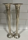 Reed   Barton Candlesticks Sterling Silver 8    Weighted Reinforced 608
