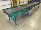 Dematic Rapistan 31 x 14  Slider Bed Conveyor 24  Belt 420fpm Belt Drive 460v