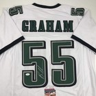 Autographed signed Brandon Graham Philadelphia White Football Jersey Jsa Coa