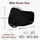 Xl Waterproof Bike Cover Outdoor Rain Sun Uv Dust Proof For Mountain Road E-bike