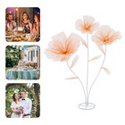 Large Artificial Wedding Flowers Three-headed Wedding Decorative Height 170cm