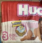 Vintage 2000 Huggies Ultrarim Diapers 16-28 Lbs Size 3 - 48 Ct