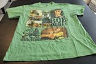 Bob Marley  trenchtown Rock  Green Graphic T-shirt Reggae   Ska Size L