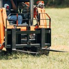 Titan Attachments Pro Series Pallet Fork Frame  42  Pallet Fork Blades  Ssqa