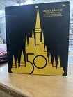 Disney Parks 50th Mickey And Minnie Gold Limited Release Plush Set New With Box