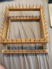 2 Vintage Wooden Looms Weaving Crafts Hand Made