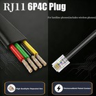 Phone Extension Cord 15 Ft Long Phone Cable Line Wire  With Standard Rj11 Plu   