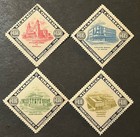 Travelstamps  1947 Nicaragua Stamps Scott  701-704 - Architecture - Mint Mnh Og