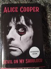 Signed Alice Cooper Devil On My Shoulder Autographed Fast Shipper