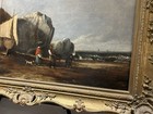 William Shayer  1787   1879  Antique Oil Painting Fisherfolk Beach Scene C1811