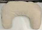 Very Gently Used Luxe  Oatmeal Boucle Boppy Feeding Pillow Is In Euc 