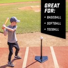 Baseball   Softball Batting Tees - Choose Jr  Or Standard Adjustable Rubber Tee