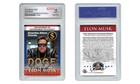 2024 Elon Musk Trump Dept Of Government Efficiency Trading Card Doge Gem Mint 10