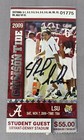 Nick Saban Signed 2009 Alabama Football Ticket W  Jsa Coa   Lsu Tigers Sec