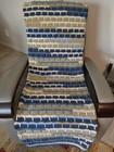 Handmade Crochet Afghan   Throw Blanket New
