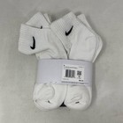 Nike 6 Pack Unisex Everyday Cushioned Quarter Ankle Socks Medium