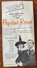 Rare Disneyland Tiki Room World Premiere Engagement Flyer Brochure Vintage 1963