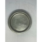 Vintage Firestone Stainless Ashtray Akron Oh Metal Trinket Tray