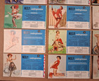 Neely Enterprises Vintage Pin-up Advertising Ink Blotter Lot Of 21