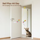 5pcs Interactive Cat Toy cat Teaser Retractable hanging Cat Toys Indoor Kitten