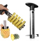 Pineapple Corer Slicer Stainless Steel Kitchen Fruit Corer Peeler Remover Easy