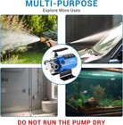 Deko Transfer Pump Electric Water Pump Utility Pump Rain Barrel Garden Hose 115v