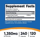 Fenugreek Seed 1350mg  240 Capsules - Gluten Free  Non-gmo  675mg Per Capsule