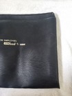 Vintage 1980s Genuine Leather Marbled Bank Money Bag Large 13x16 Credit Union