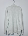 Athleta Girl Wrap Roll Cardigan Top L 12 Heather Gray Long Sleeve Logo Nwot