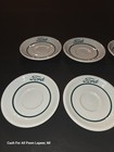 Ford Motor Co Cafeteria China Saucer Shenango New Castle Pa Usa Vintage 8 Lot