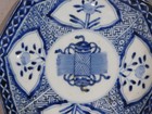 Antique Japanese Imari Arita Octagonal Plate 19th C  Hizen Kyoshu Floral Panels