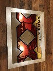Vintage Dos Equis Beer Mirror Wood Framed Sign Xx Bar Man Cave Decor