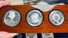 2012 Silver 3 Coin Set     Queens Diamond Jubilee      20 Canada Australia Britain