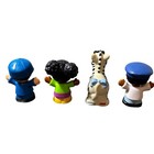 Lot 4  Fisher-price Little People Figures Mechanic pilot tessa zebra
