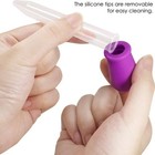 5pcs 5ml Silicone Dropper Calibrated Medicine Liquid Eye Ear Pipette Feeder
