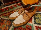 Vintage Rockabilly blues soul r b Two-tone Hush Puppies Shoes Size 11