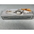 Centurion Collection Silverplated Dinner Roll Tongs Shell Design M7263s Box New