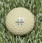 Antique vintage Spalding Triangular Mesh Golf Ball