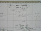 1860 Xl Original Map Australia Oceania Papua New Guinea Guam Polynesia Samoa