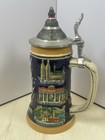 Vintage German Beer Stein Mug W schmidt Hand Painted  Made In Germany